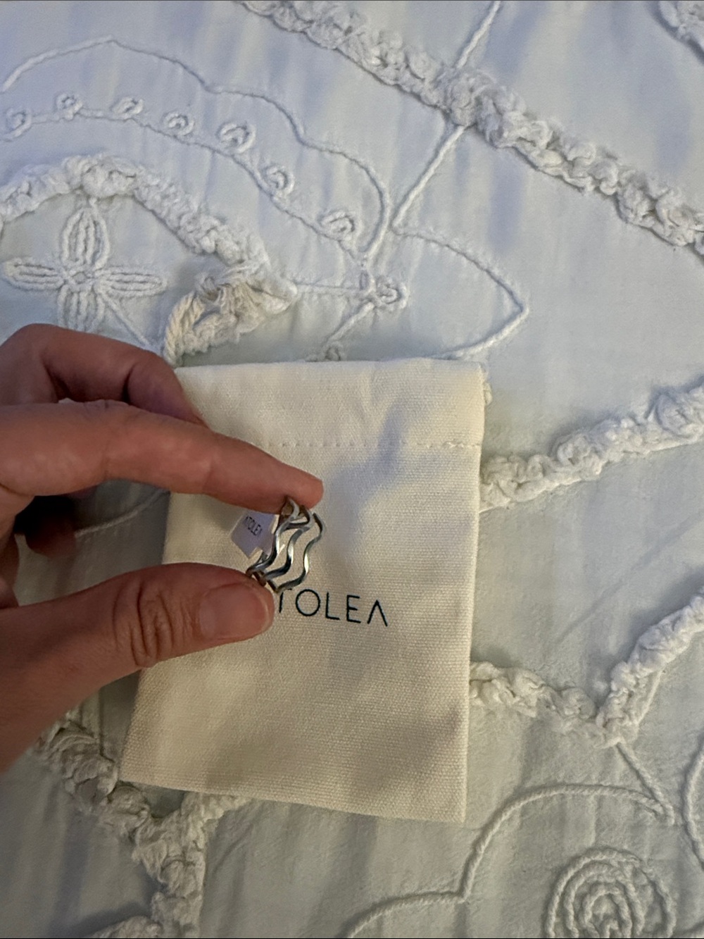 Atolea Silver Ring size 7